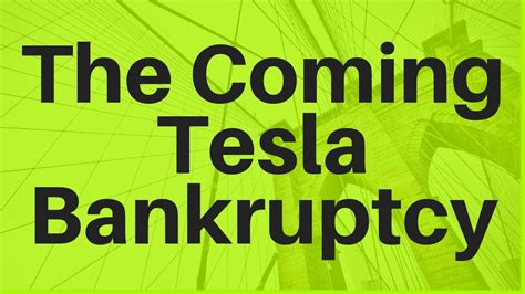 tesla bankruptcy probability 2019.